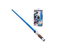 Star Wars F1162 Juguete Sable de luz Azul Extensible, OBI-WAN Kenobi, Color Multicolor