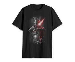 Star Wars Fifth Sun Señor Oscuro Camiseta, Negro, L para Hombre