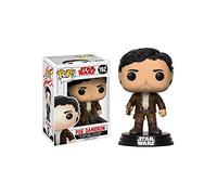 Star Wars - Figuara de vinilo: POP! Bobble: Star Wars: E8 TLJ: Poe Dameron