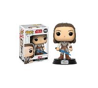 Star Wars - Figuara de vinilo: POP! Bobble: Star Wars: E8 TLJ: Rey