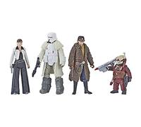 Star Wars Force Link 2.0 - Mission on Vandor-1 - Pack de 4 Figuras de 9,5 cm - Juguete