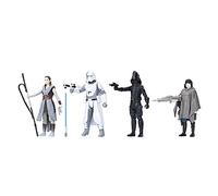 Star Wars Force Link Battle on Crait - Figura de 3.75 Pulgadas, Paquete de 4