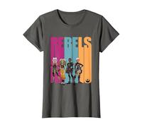 Star Wars Forces of Destiny Rebels Camiseta, Mujer, Asfalto, M