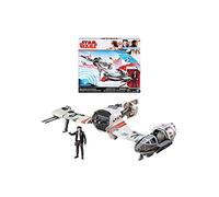 Star Wars Fuerza Resistencia esquí Speeder y Capitán PoE Dameron Figura