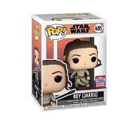 Star Wars Funko Pop Across The Galaxy - Rey Skywalker Episode 9 - Exclusiva Amazon - Figura de Vinilo Coleccionable - Idea de Regalo- Mercancia Oficial - Juguetes para Niños y Adultos