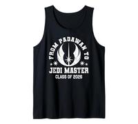 Star Wars Graduation from Padawan To Jedi Master 2026 Class Camiseta sin Mangas