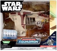 Star Wars Grand Army of The Republic Battle Pack LAAT Gunship Micro Galaxy Squadron (4 Versiones Diferentes, seleccionado al Azar por el Vendedor)