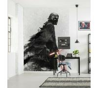 Star Wars Grande Mural 2x2.8m Kylo Ren Negro No Tejido Foto Papel Decoración