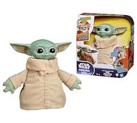 Star Wars, Grogu Compañero de acción, Peluche animatrónico Interactivo de 25 cm, The Mandalorian & Grogu, Juguetes para niños y niñas a Partir de 4 años