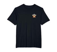Star Wars Grogu Halloween Cute Space Pirate Captain Costume Camiseta, Hombre Tallas Grandes, Negro, 2X Alto