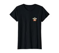 Star Wars Grogu Halloween Cute Space Pirate Captain Costume Camiseta, Mujer, Negro, XXL