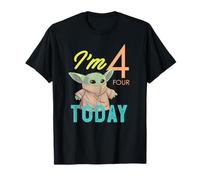Star Wars Grogu Kids 4th Birthday The Mandalorian Party Camiseta