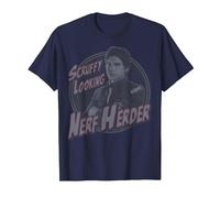 Star Wars Han Solo Scruffy Nerf Herder Camiseta, Hombre, Azul Marino, M