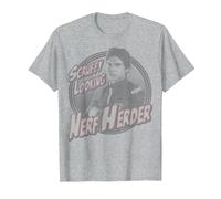 Star Wars Han Solo Scruffy Nerf Herder Camiseta, Hombre, Gris Jaspeado, 6XL