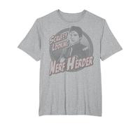 Star Wars Han Solo Scruffy Nerf Herder Camiseta, Hombre Tallas Grandes, Gris Jaspeado, 3X Alto