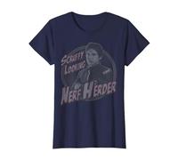 Star Wars Han Solo Scruffy Nerf Herder Camiseta, Mujer, Azul Marino, XS
