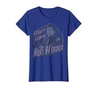 Star Wars Han Solo Scruffy Nerf Herder Camiseta, Mujer, Azul Real, XL