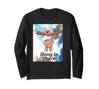 Star Wars Hang In There Cute Ewok Hanging from Branch Manga Larga