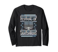 Star Wars Hannukah Festival Of Lightsabers Manga Larga