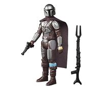 Star Wars Hasbro colección Retro - Juguete The Mandalorian (Beskar) a Escala de 9.5 cm The Mandalorian Figura de colección y Accesorios