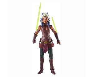 Star Wars Hasbro colección Vintage - Juguete Ahsoka VC102 a Escala de 9,5 cm - Guerra de los Clones - Figura de acción - Edad: 4+ (F4494)