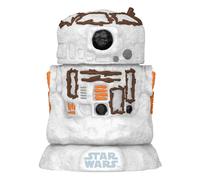Star Wars Holiday 2022 Pop Heroes Vinile Figura R2-d2 9 Cm Funko
