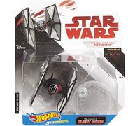 Star Wars Hot Wheels Caza TIE de Fuerzas Especiales del Primer Orden, Nave Espacial, Vehículo de Juguete, Colección, Jóvenes Adultos, Unisex
