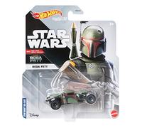 Star Wars Hot Wheels Character Cars Boba Fett Diecast Car