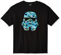 Star Wars - Hula Helmet Men's Crew Neck Camiseta Black 2XL