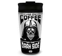 STAR WARS (I LIKE MY COFFEE ON THE DARK SIDE) METAL TRAVEL MUG