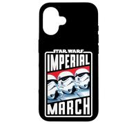 Star Wars Imperial March Stormtroopers Carcasa para iPhone 16
