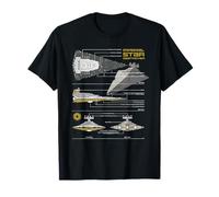 Star Wars Imperial Star Destroyer Schematic Blueprint Camiseta
