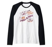Star Wars Jabba The Hutt Need A Quick Loan Camiseta Manga Raglan