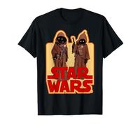 Star Wars Jawas Posing Vintage Sticker Graphic T-Shirt Camiseta