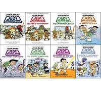 Star Wars Jedi Academy Series Set of 8 Jedi Academy, Return of the Padawan, The Phantom Bully, A New Class, The Force Oversleeps, Revenge of the Sis, The Principal Strikes Back, Attack of the Furball