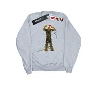 Star Wars - Jersey de Chewbacca Luces de Navidad para Hombre