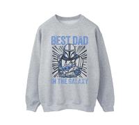 Star Wars Jersey Mandalorian Best Dad Galaxy Galaxia para Hombre (BI46755)