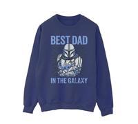 Star Wars Jersey Mandalorian Best Dad Galaxy Galaxia para Hombre (BI46755)