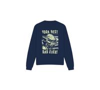 Star Wars Jersey Yoda Best Dad Cómic para Adultos Unisex (TV3972)