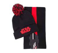 Star Wars - Juego de Gorro y Bufanda de Darth Vader
