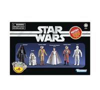 Star Wars La colección Retro, Nueva Esperanza, Pack de 6 Figuras coleccionables de 9,5 cm del Episodio IV