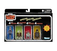 Star Wars La colección Vintage, Escape de la Orden 66, Star Wars: The Clone Wars, Pack de 4 Figuras de 9,5 cm
