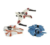 Star Wars la Venganza de los Sith Micro Machines 3 Unidades Clone Fighter Huelga