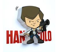 Star wars - lámpara decorativa pared 3d mini han solo - sinopsis y pr