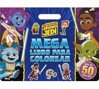 Star Wars. Las aventuras de los jóvenes Jedi. Megalibro para colorear: Con pegatinas