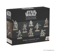 Star Wars: Legion Rebel Sleeper Cell Unit Expansion - Strike from The Shadows! Juego de estrategia de miniaturas de mesa, a partir de 14 años, 2 jugadores, 3 horas de reproducción, fabricado por