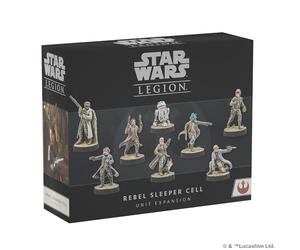 Star Wars: Legion Rebel Sleeper Cell Unit Expansion - Strike from The Shadows! Juego de Estrategia de miniaturas de Mesa, a Partir de 14 años, 2 Jugadores, 3 Horas de reproducción, Fabricado por