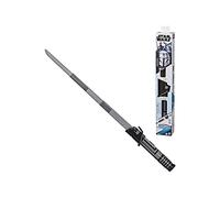 Star Wars Lightsaber Forge - Darksaber - Juguete Sable de luz Negro electrónico Extensible - Juguete para Juego de rol Personalizable
