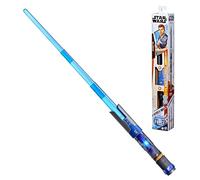 Star Wars Lightsaber Forge Kyber Core, Cal Kestis, Sable de luz electrónico Personalizable de Color Azul