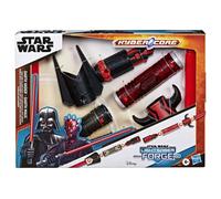 Star Wars - Sable de luz Forge Kyber Core Darth Vader y Darth Maul, paquete de 2 villanos del lado oscuro